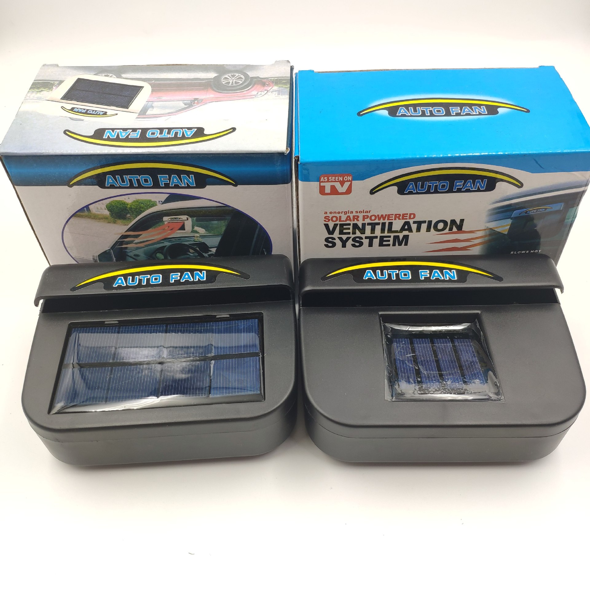 Solar Ventilator Car Ventilation Auto Fan Car Exhaust Fan Small Radiator Ventilating Fan Cooling