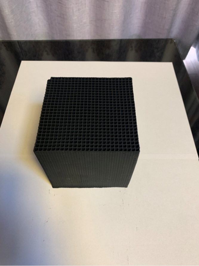 Exhaust Gas Treatment Honeycomb Activated Carbon Spray Booth Odor Removal Water Treatment Honeycomb Activated Carbon