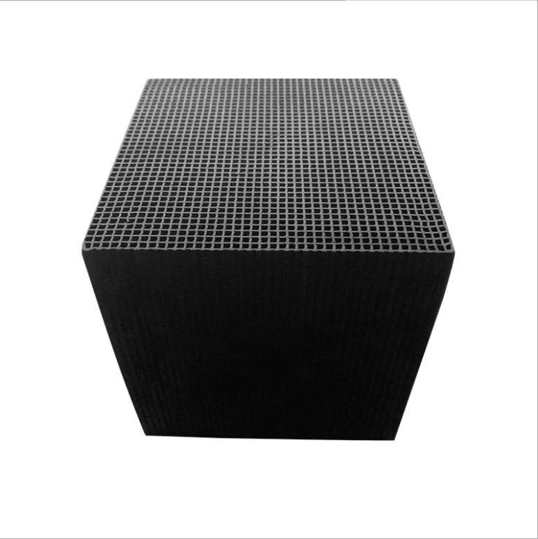 Exhaust Gas Treatment Honeycomb Activated Carbon Spray Booth Odor Removal Water Treatment Honeycomb Activated Carbon