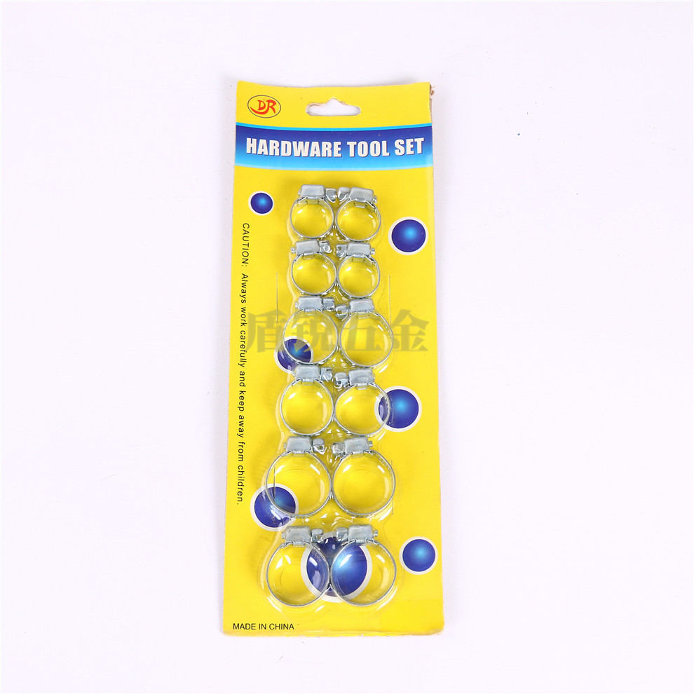 Hardware Accessories Exhaust Pipe Buckle Pipe Fastening Stainless Steel Pipe Ribbon Emergency Repair Joint Water Quick Installation Tight Wind Pipe Clamp