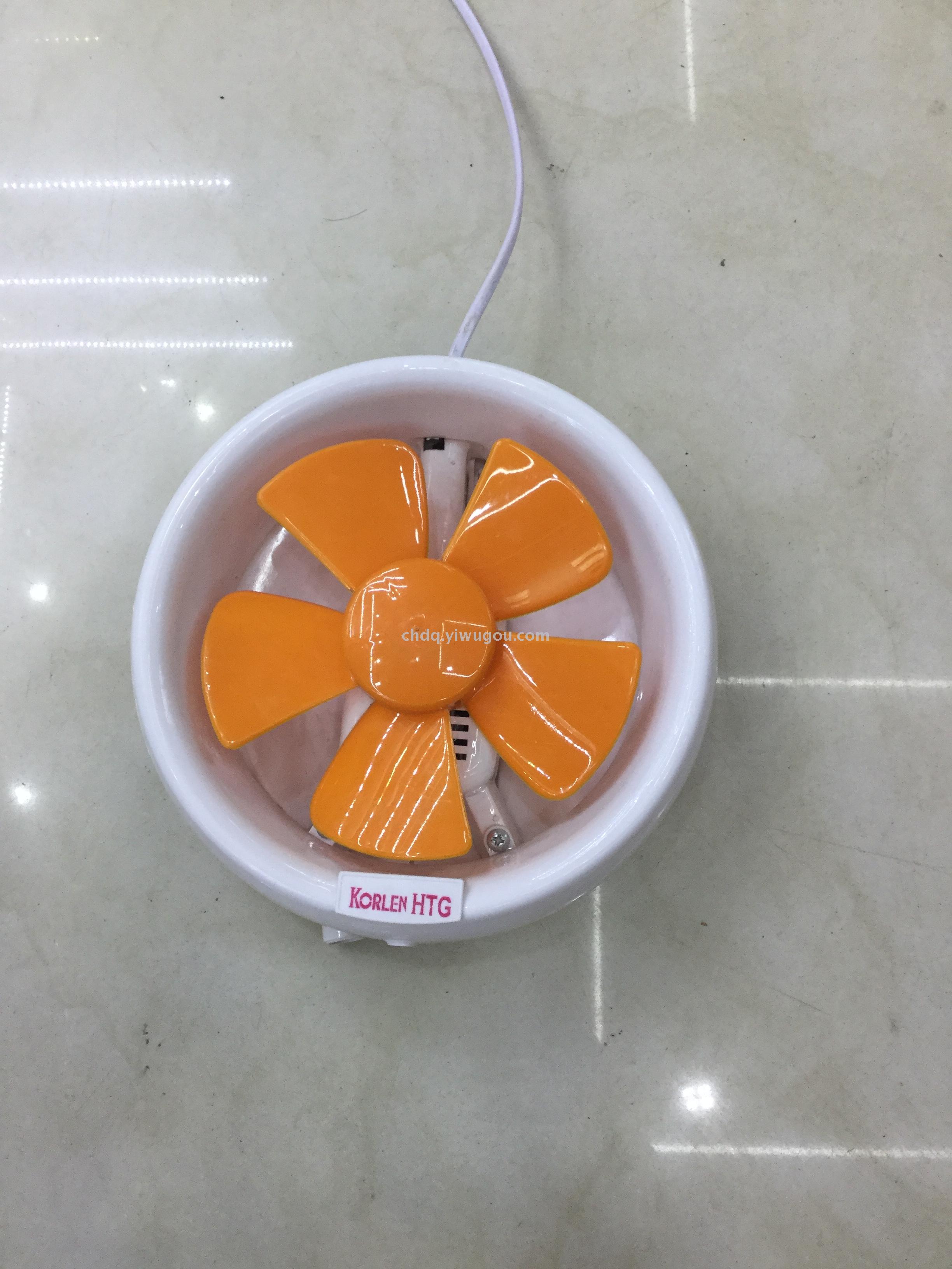 Glass window exhaust fan toilet exhaust fan circular 8-inch ventilation fan