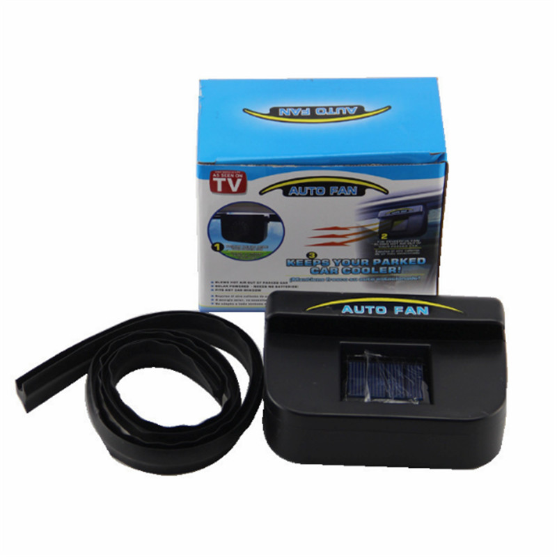 Car Heat Exhaust Fan Solar Energy Recharge Fan Heat Exhaust Cooling Smoke Exhaust Odor Removal Exhaust Fan Hot Sale