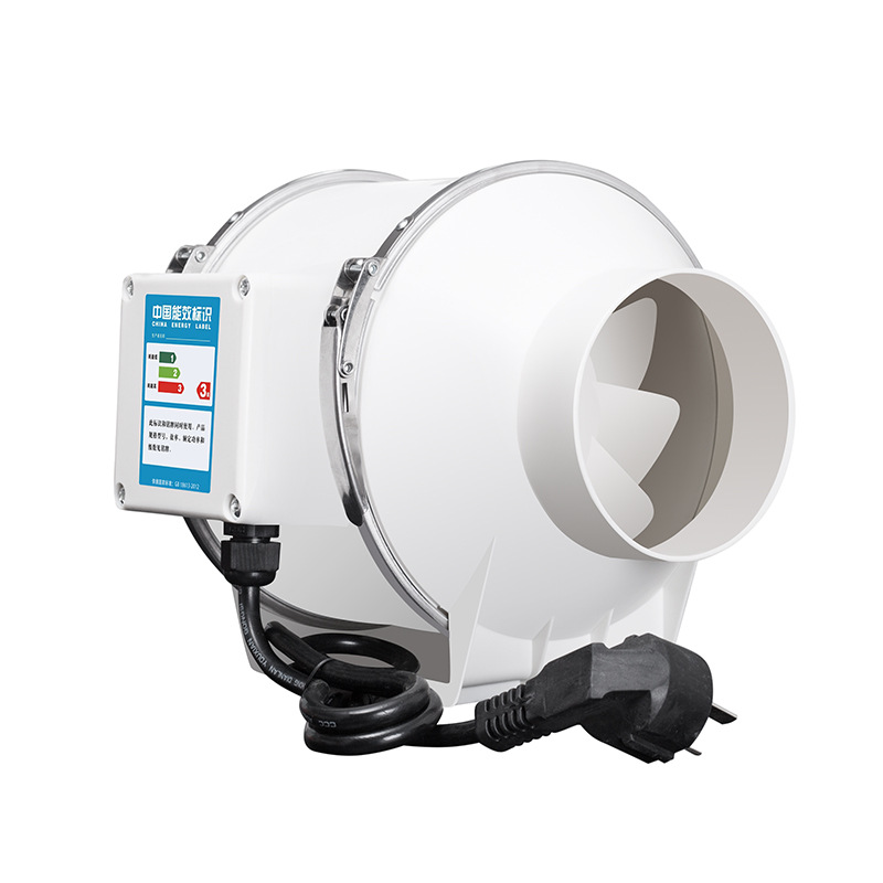 Silent round Oblique Flow Booster Pipe Fan Exhaust Fan Kitchen Ventilator Bathroom Exhaust Fan Exhaust Fan