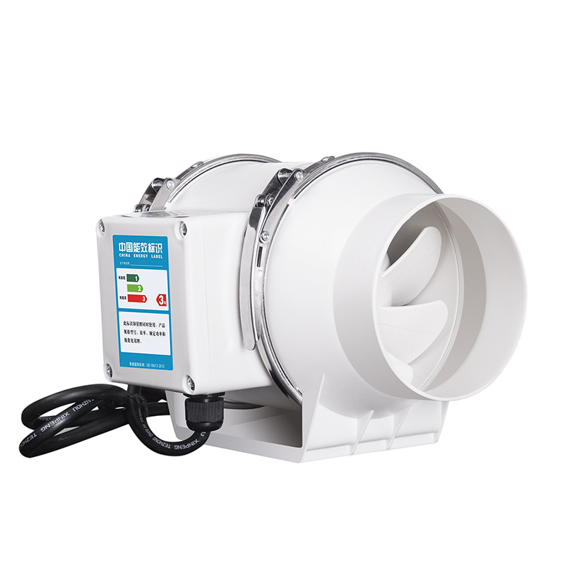 Silent round Oblique Flow Booster Pipe Fan Exhaust Fan Kitchen Ventilator Bathroom Exhaust Fan Exhaust Fan