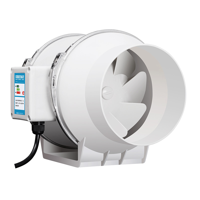 Silent round Oblique Flow Booster Pipe Fan Exhaust Fan Kitchen Ventilator Bathroom Exhaust Fan Exhaust Fan