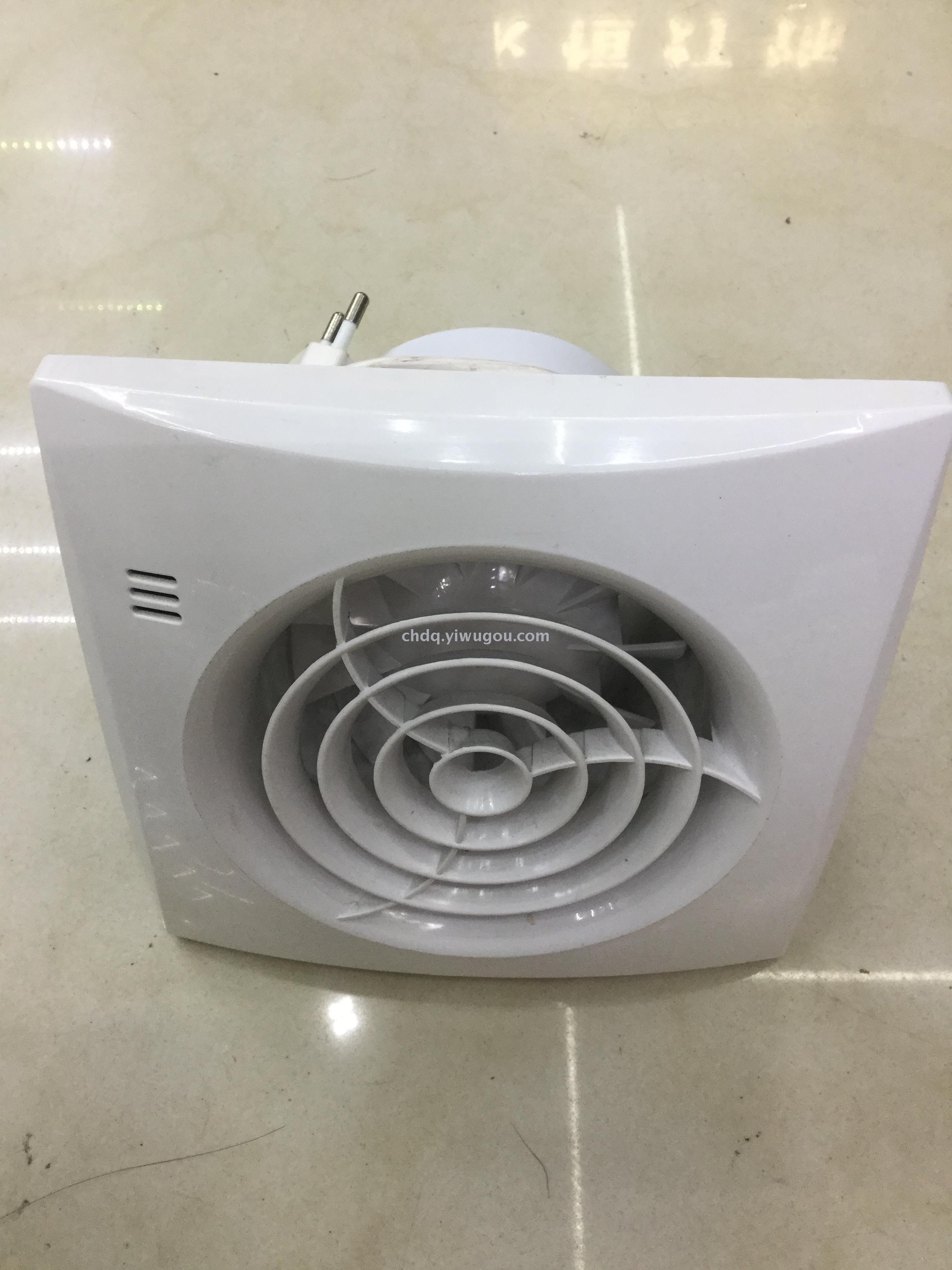 Ultra-quiet exhaust fan ventilation fan book room 15CM round hole wall window quiet ventilation