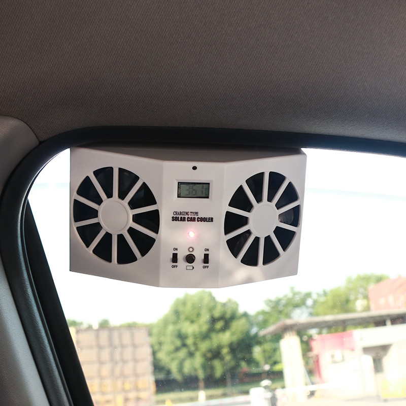 Car Cooling Car Fan Car Solar Toy Car Circulator Ventilating Fan Fast Car Exhaust Fan