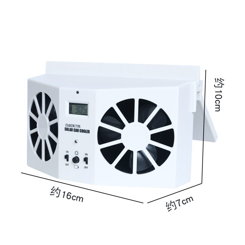 Car Cooling Car Fan Car Solar Toy Car Circulator Ventilating Fan Fast Car Exhaust Fan