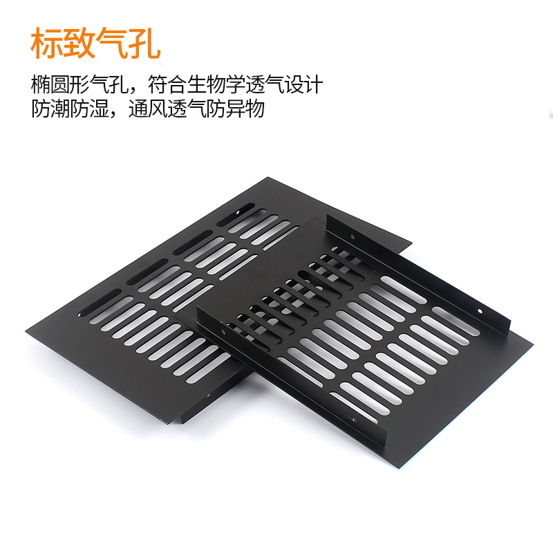 Aluminum Breathable Mesh Cabinet Breathable Hole Cover Cabinet Cabinet Gas Stove Ventilation Net Breathable Hole Rectangular Exhaust