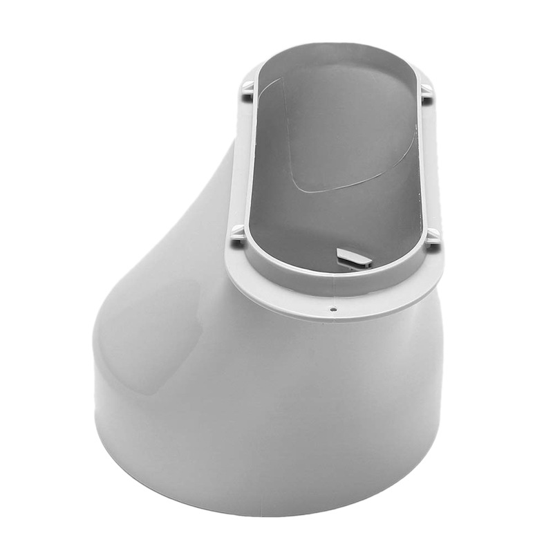 Pipe Heat Exhausting Tube Flat Nozzle Interface Straight Diameter 130mm150mm Air Conditioning Pipe Outlet Accessories