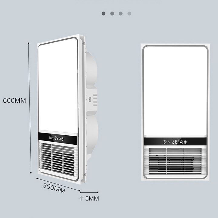 Bath Bully Lamp Heating Bathroom Bathroom Warm Air Blower Integrated Ceiling Exhaust Fan Lighting Integrated