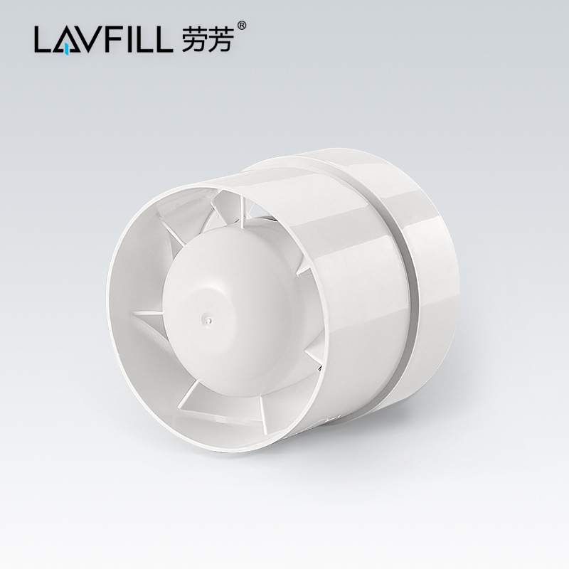 Laofang Pipe Pfpressurization Fan 4Inch Exhaust Fan Moxibustion Hotel Engineering Exhaust Fan Mute Household Exhaust Fan