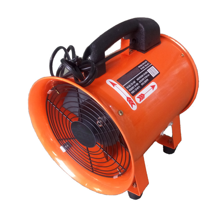 Portable Axial Flow Fan Industrial Ventilating Fan Strong Exhaust Fan Portable Blower Tunnel Exhaust Fan