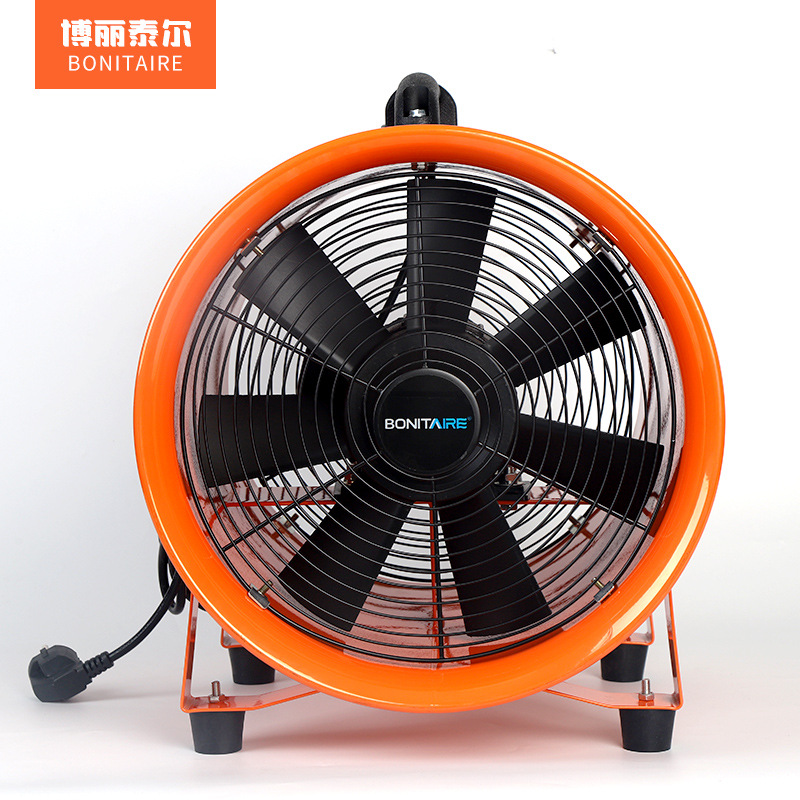 Portable Axial Flow Fan Industrial Ventilating Fan Strong Exhaust Fan Portable Blower Tunnel Exhaust Fan