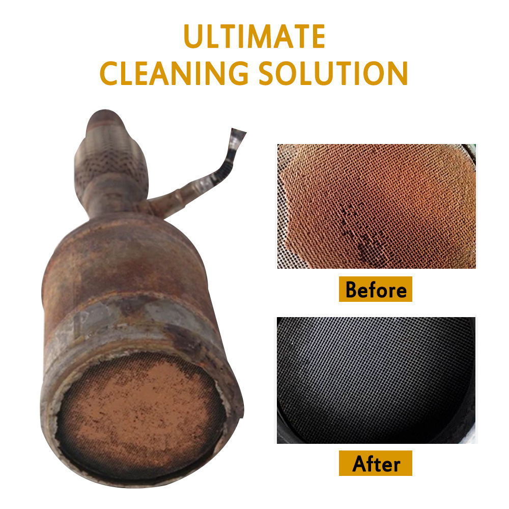 Automobile Catalytic Cleaning Agent Engine Internal Removable Exhaust Cleaner Throttle Cui Hua Oil Removing Carbon Buildup