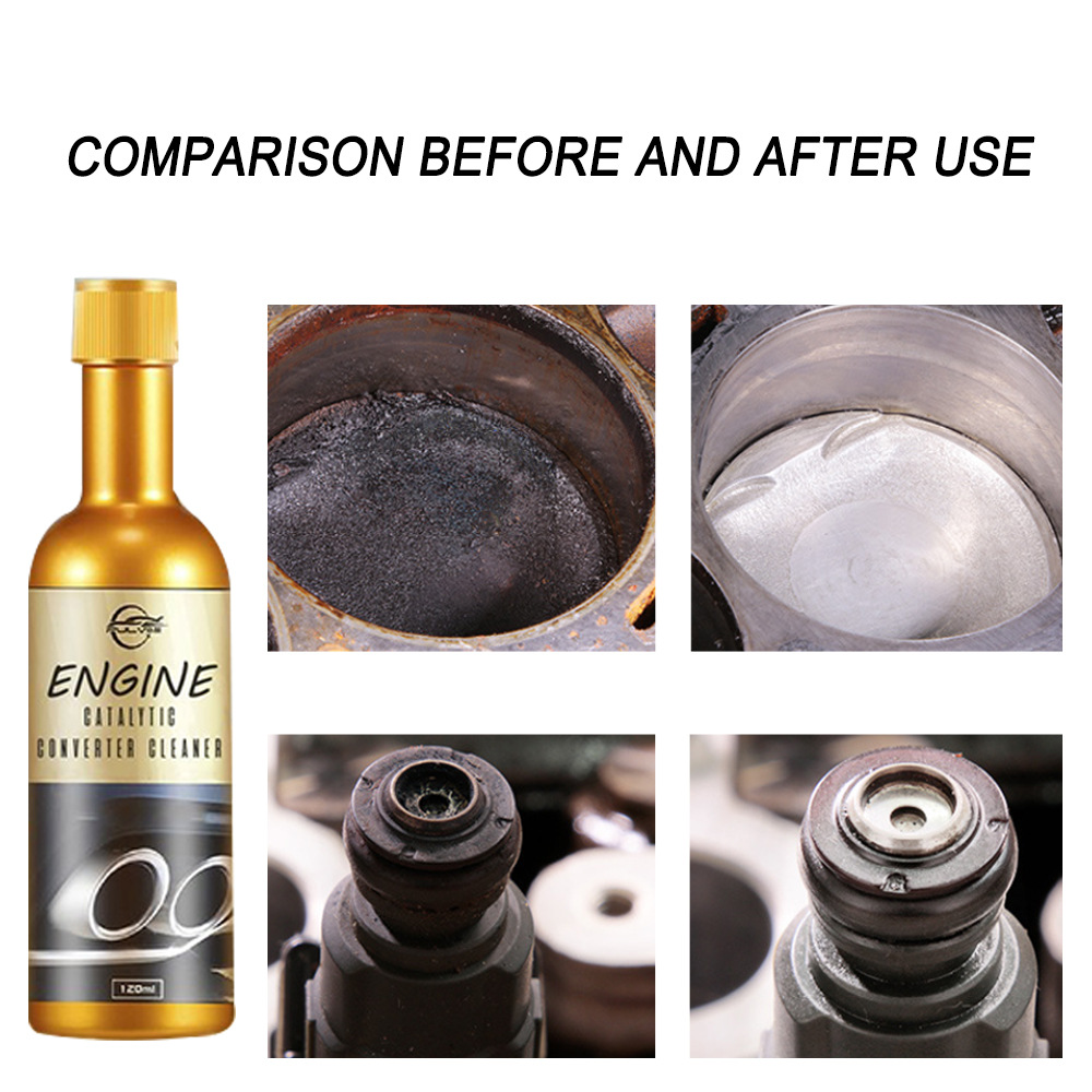 Automobile Catalytic Cleaning Agent Engine Internal Removable Exhaust Cleaner Throttle Cui Hua Oil Removing Carbon Buildup