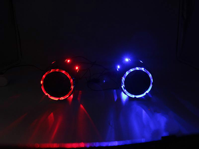 Automotive modified LED exhaust pipe light tailpipe lamp general modified stainless steel high temperature resistance