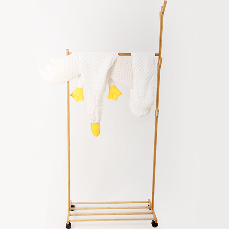 Baby Big White Geese Exhaust Soothing Pillow Newborn Baby Relieve Flatulence Sleep with Face down Anti-Startle Aircraft Holding Toy