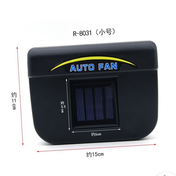 Solar Exhaust Fan Car Ventilation Car Small Radiator Cooling Smoke Exhaust Deodorant Cross-Border Foreign Trade New