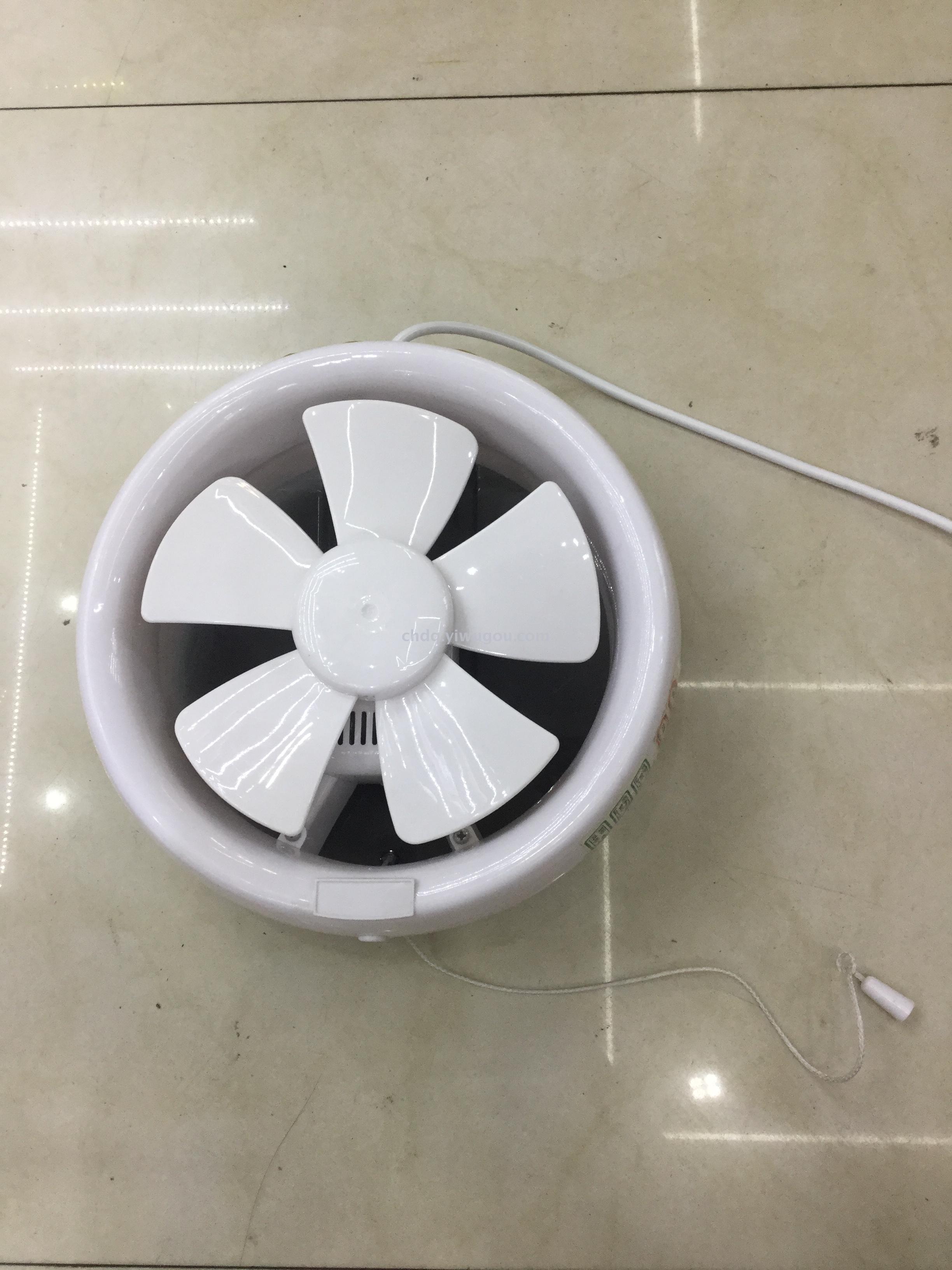 Fan ventilator bathroom exhaust fan 6 inch wall window type toilet ventilator quiet strong