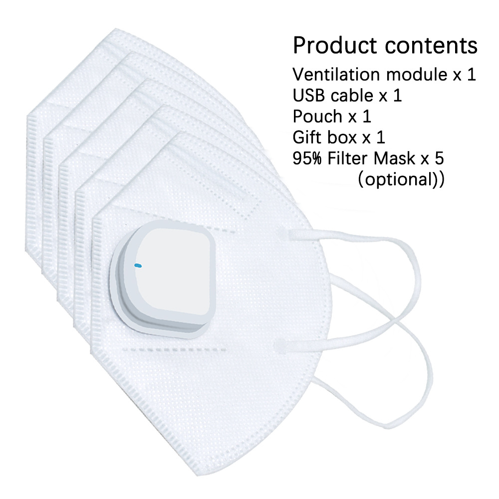 Intelligent Electric Mask Exhaust Defogging with Fan Anti-Haze Dustproof Industrial Respiratory Protective Mask Fresh Air Mask
