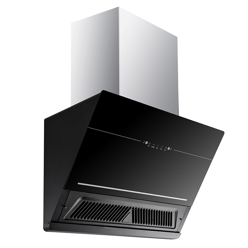 In Stock Wholesale Public Flue Kaxing Range Hood Side Suction Large Suction Hot Shower Household Exhaust Hood