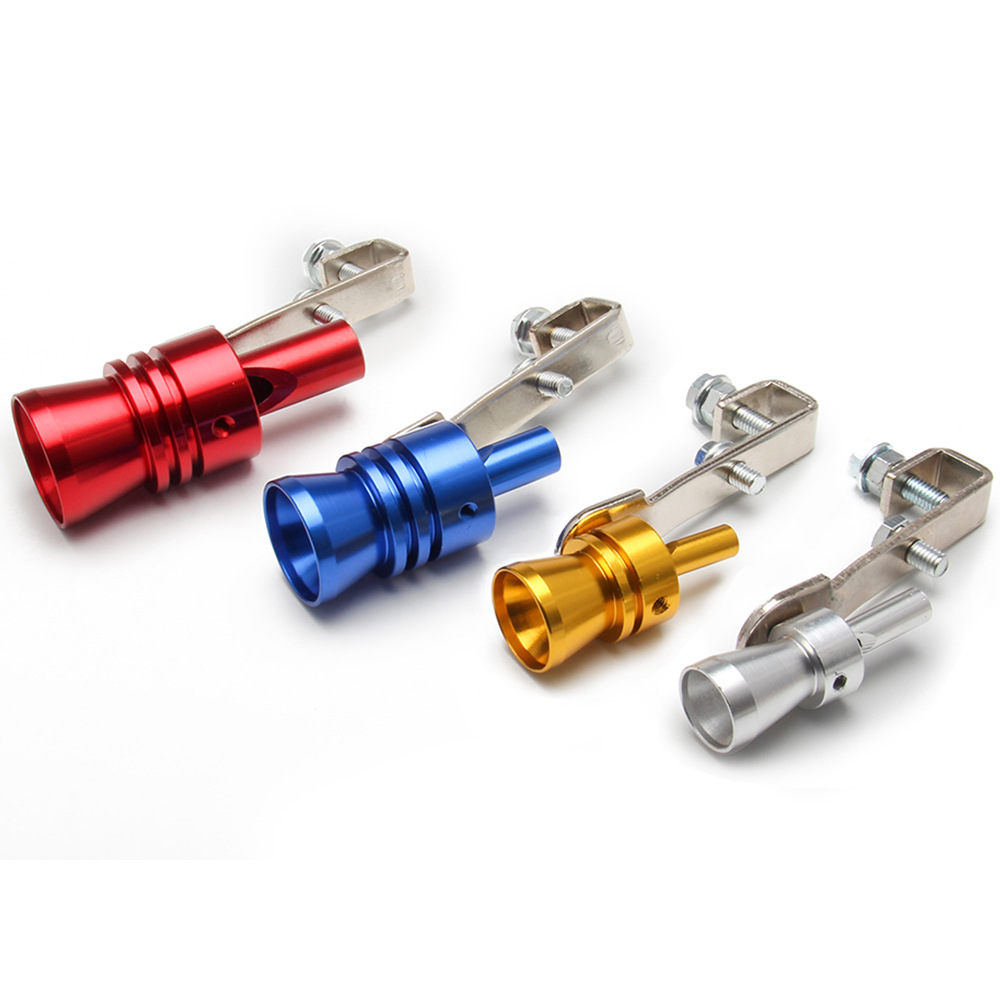 Factory Direct Sales Car Modification Imitation Sound Device Turbine Whistle Exhaust Pipe Acoustic Generator Motorcycle Accessories
