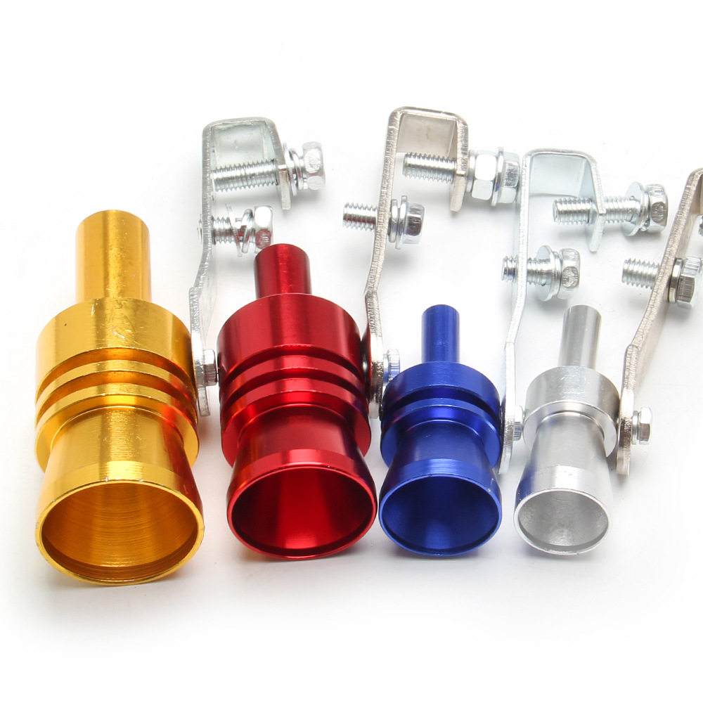 Factory Direct Sales Car Modification Imitation Sound Device Turbine Whistle Exhaust Pipe Acoustic Generator Motorcycle Accessories