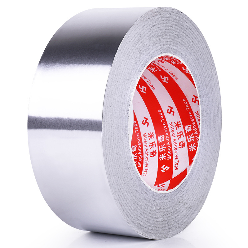 Miloqi Waterproof Aluminum Foil Tape High Temperature Resistant Heat Insulation Range Hood Water Heater Exhaust Pipe Shielding Anti-Interference
