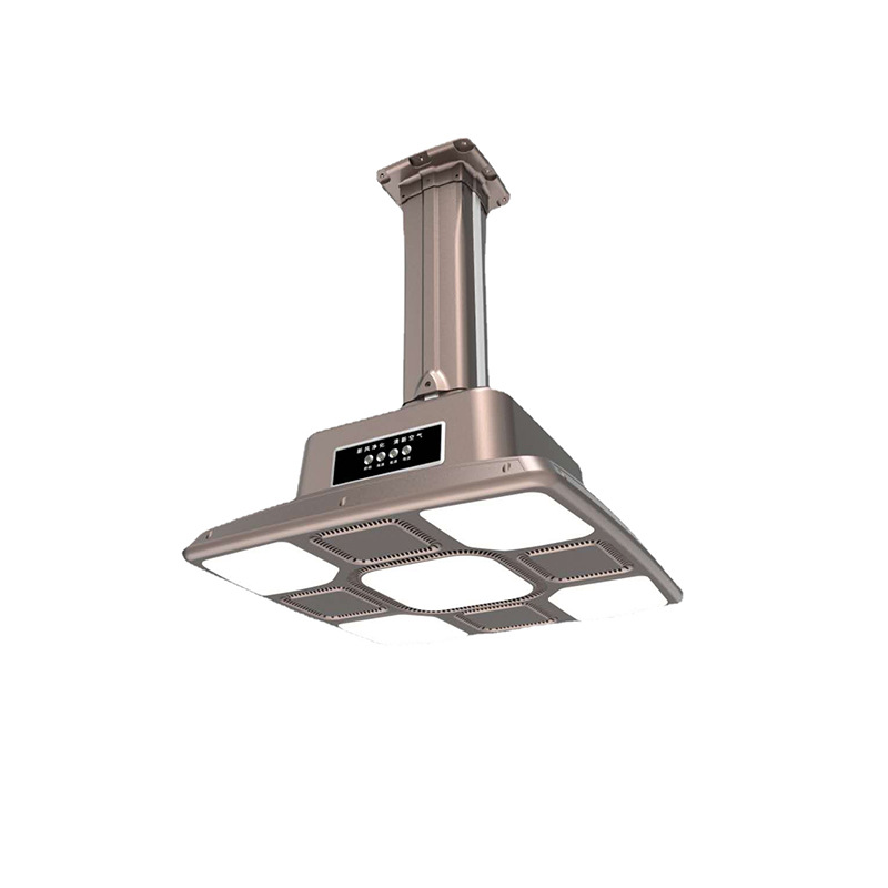 Outdoor Pipe Direct Discharge Type Chess Room Air Purifier Smoke Exhaust Lamp Mahjong Machine Room Smoke-Removing Treasure Mahjong Lamp