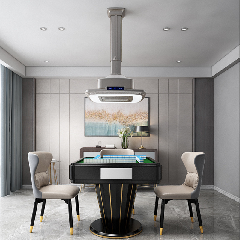 Outdoor Pipe Direct Discharge Type Chess Room Air Purifier Smoke Exhaust Lamp Mahjong Machine Room Smoke-Removing Treasure Mahjong Lamp