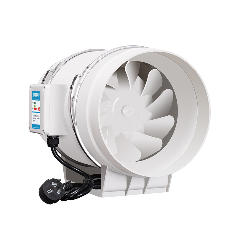 Silent round Oblique Flow Booster Pipe Fan Exhaust Fan Kitchen Ventilator Bathroom Exhaust Fan Ventilating Fan