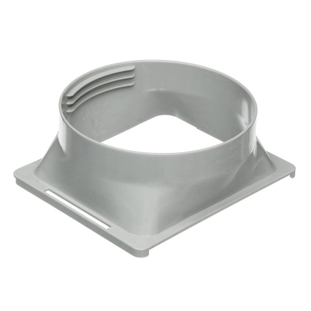 Mobile Air Conditioning Exhaust Pipe Flat Mouth Interface Duckbill Diameter Suitable for 15cm13cm Connector