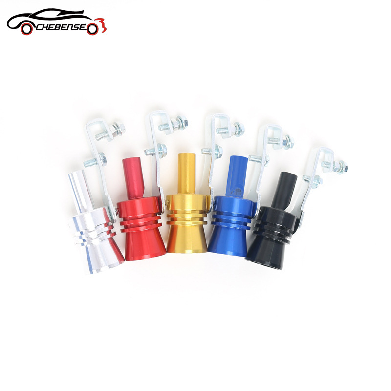  Car Modification Turbine Whistle Car Whistle Exhaust Pipe Sound Simulator Motorcycle Tail Throat Whistle