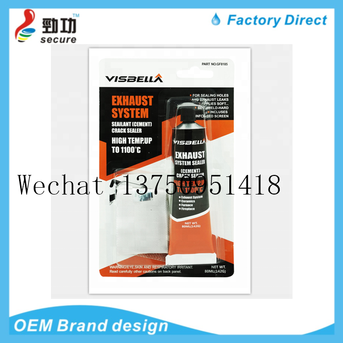 Back System Sealer/Cement Exhaust pipe quick repair glue Exhaust pipe