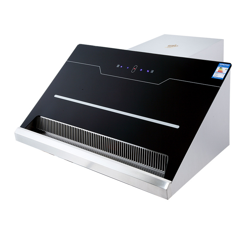Factory Sales Range Hood Household Kitchen Smart Appliances Exhaust Hood Automatic Hot Cleaning Side Exhaust Hood
