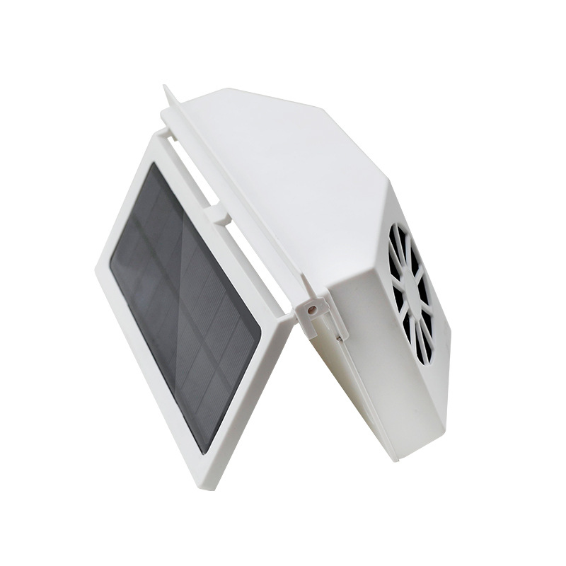 On-board fan cooler solar car exhaust fan radiator