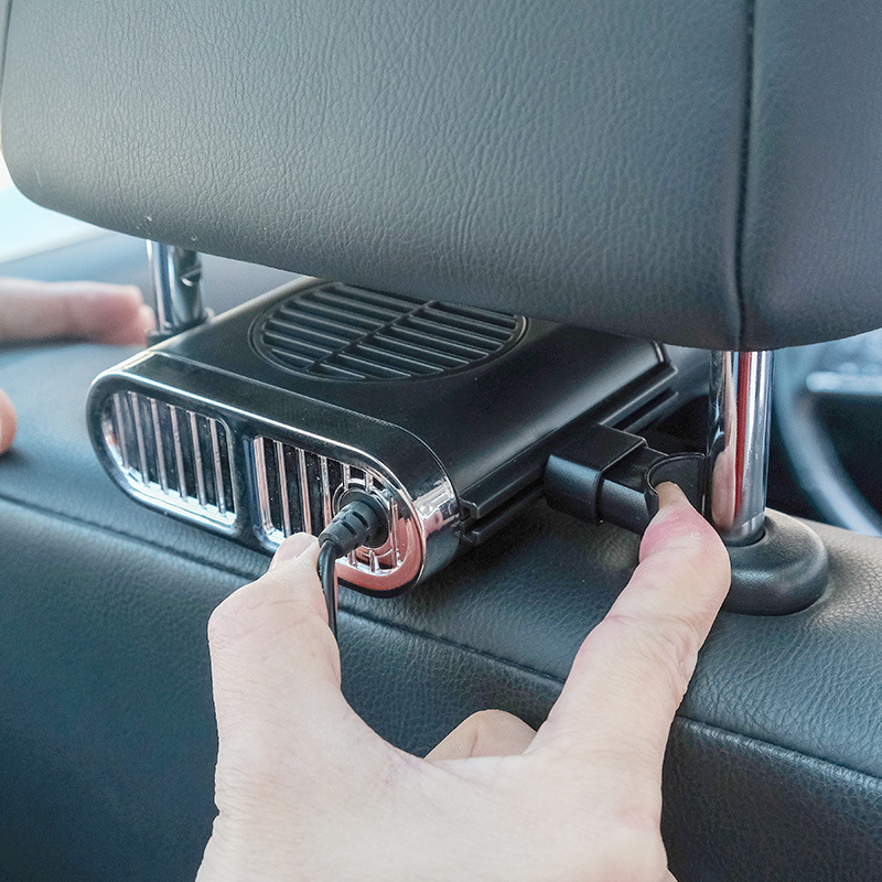 Car Supplies Car Seat Exhaust Car Radiator Car Cooling Fan Breathable Cool Pad Blowing Cooling