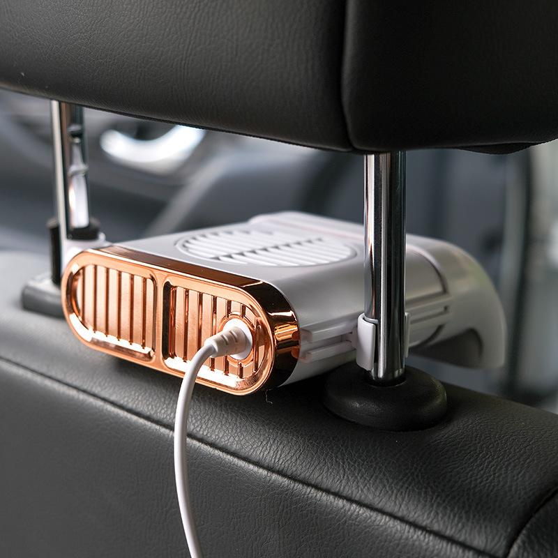 Car Supplies Car Seat Exhaust Car Radiator Car Cooling Fan Breathable Cool Pad Blowing Cooling