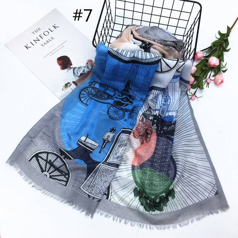 Cotton print hijab A patchwork color shawl cotton muffler scarf womens travel New Fashion beautiful sun scarf hot sale