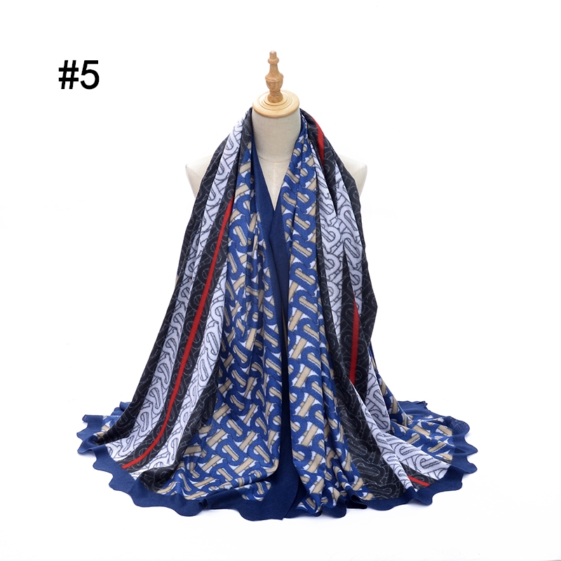 Warm Cashmere Ladies wraps chian Flower printing Long muffler Islamic scarf Solid shalws Muslim hijab Winter scarf