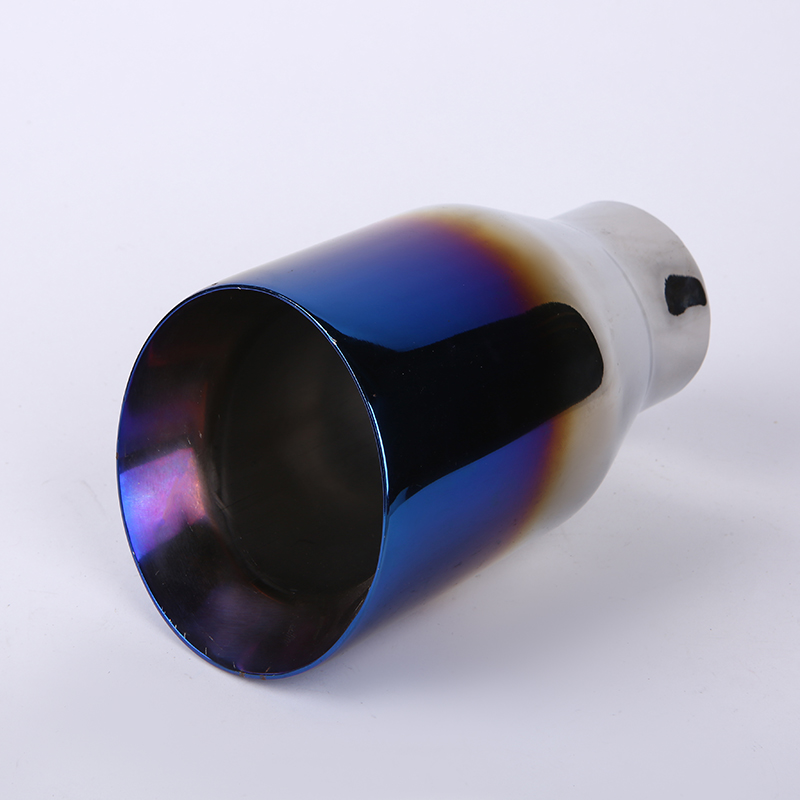 Automobile tail throat exhaust pipe tail throat general purpose exhaust stainless steel exhaust hood exhaust cylinder tail ring muffler modification