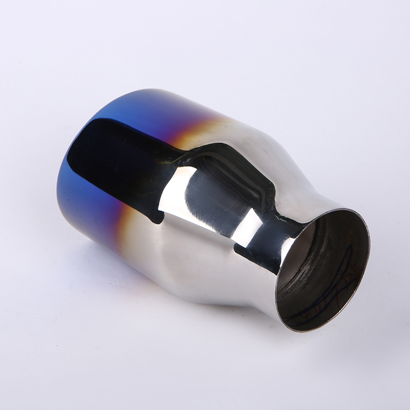 Automobile tail throat exhaust pipe tail throat general purpose exhaust stainless steel exhaust hood exhaust cylinder tail ring muffler modification