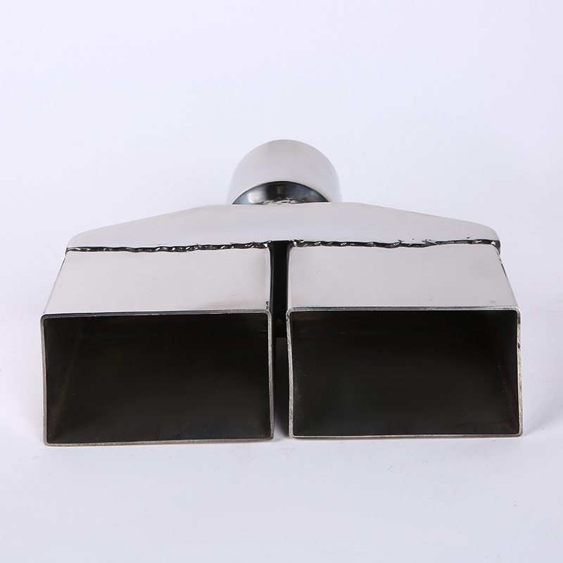 Automobile tail throat exhaust pipe tail throat general purpose exhaust stainless steel exhaust hood exhaust cylinder tail ring muffler modification