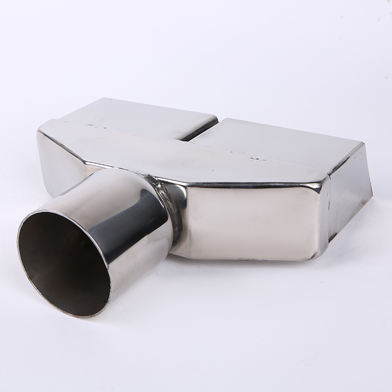 Automobile tail throat exhaust pipe tail throat general purpose exhaust stainless steel exhaust hood exhaust cylinder tail ring muffler modification
