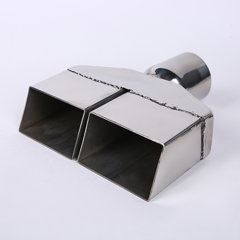Automobile tail throat exhaust pipe tail throat general purpose exhaust stainless steel exhaust hood exhaust cylinder tail ring muffler modification