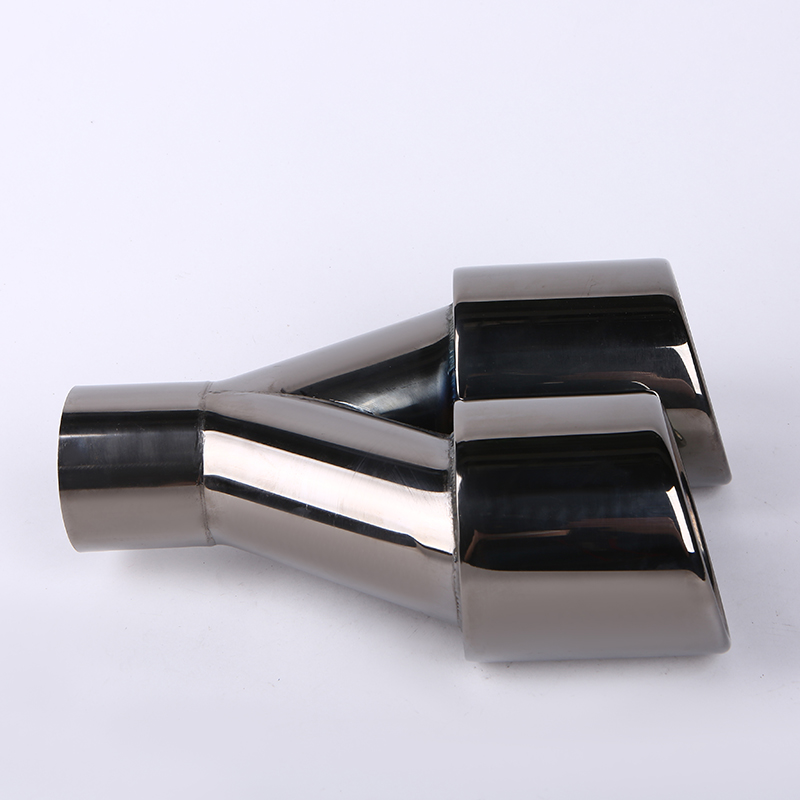 Automobile tail throat exhaust pipe tail throat general purpose exhaust stainless steel exhaust hood exhaust cylinder tail ring muffler modification