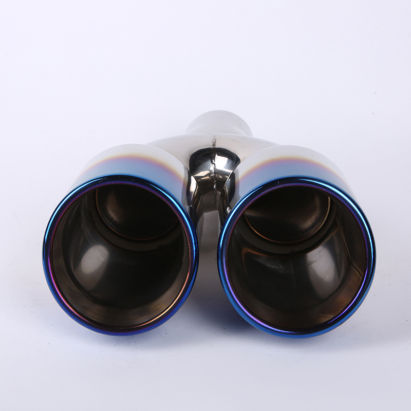 Automobile tail throat exhaust pipe tail throat general purpose exhaust stainless steel exhaust hood exhaust cylinder tail ring muffler modification