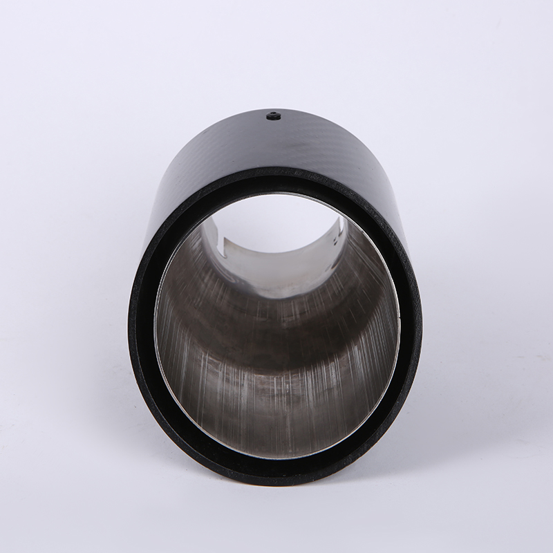 Automobile tail throat exhaust pipe tail throat general purpose exhaust stainless steel exhaust hood exhaust cylinder tail ring muffler modification
