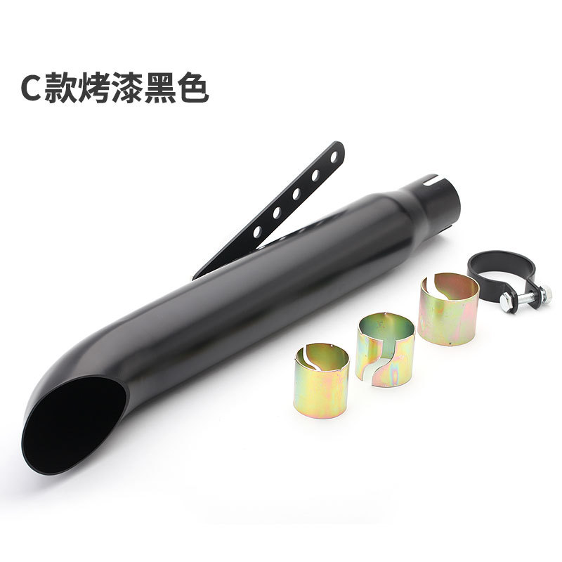 Retro Harley Cruise Electroplating Prince Ranger Motorcycle Modified Exhaust Pipe Muffler Back Pressure Exhaust